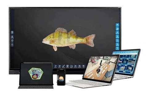 Интерактивное наглядное 3D пособие <Познание: Аквакультура>
